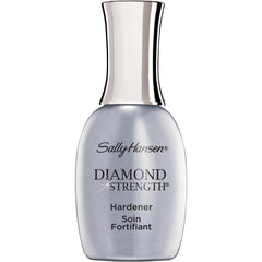 Sally Hansen front packaging showing clear bottle and benefit of strengthened nails