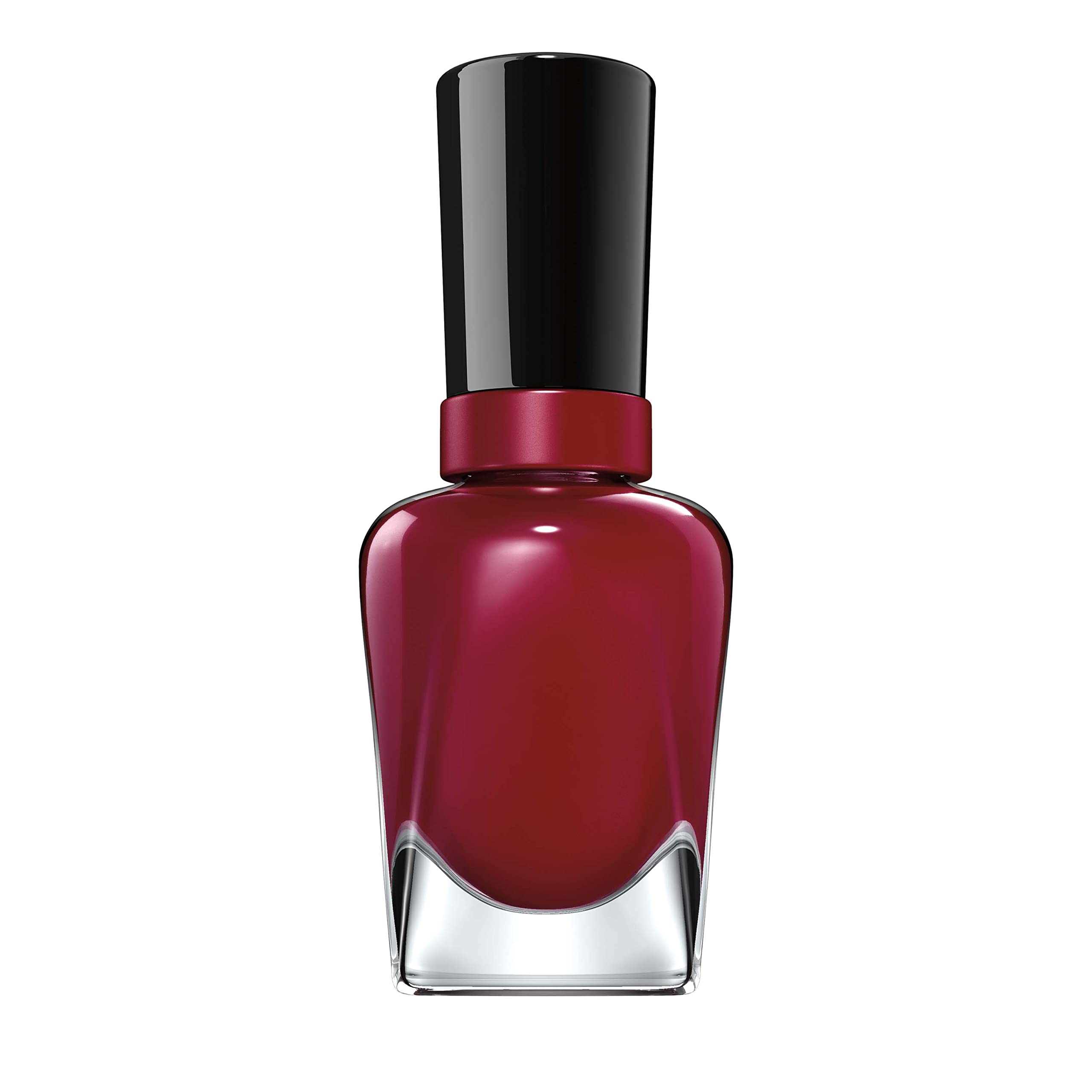 Sally Hansen bottle on a dressing table lifestyle shot conveying at-home salon results