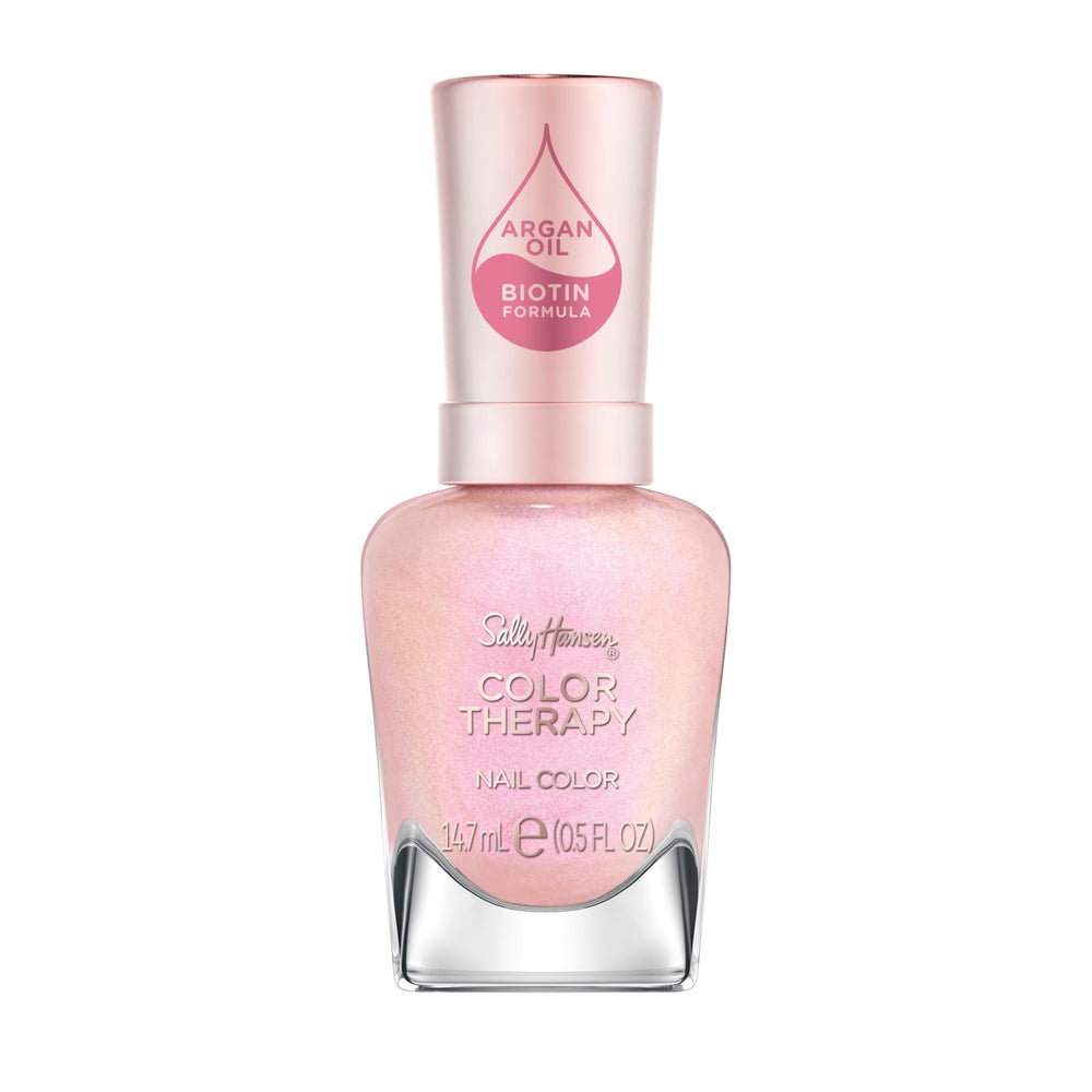 Sally Hansen bottle front shot showing Epink Journey and glossy finish benefit