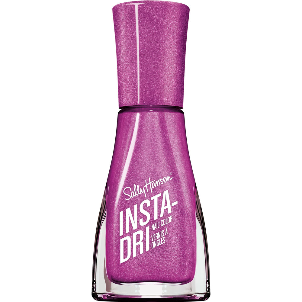 Sally Hansen Fig Flash bottle front showing rich purple shade and brand