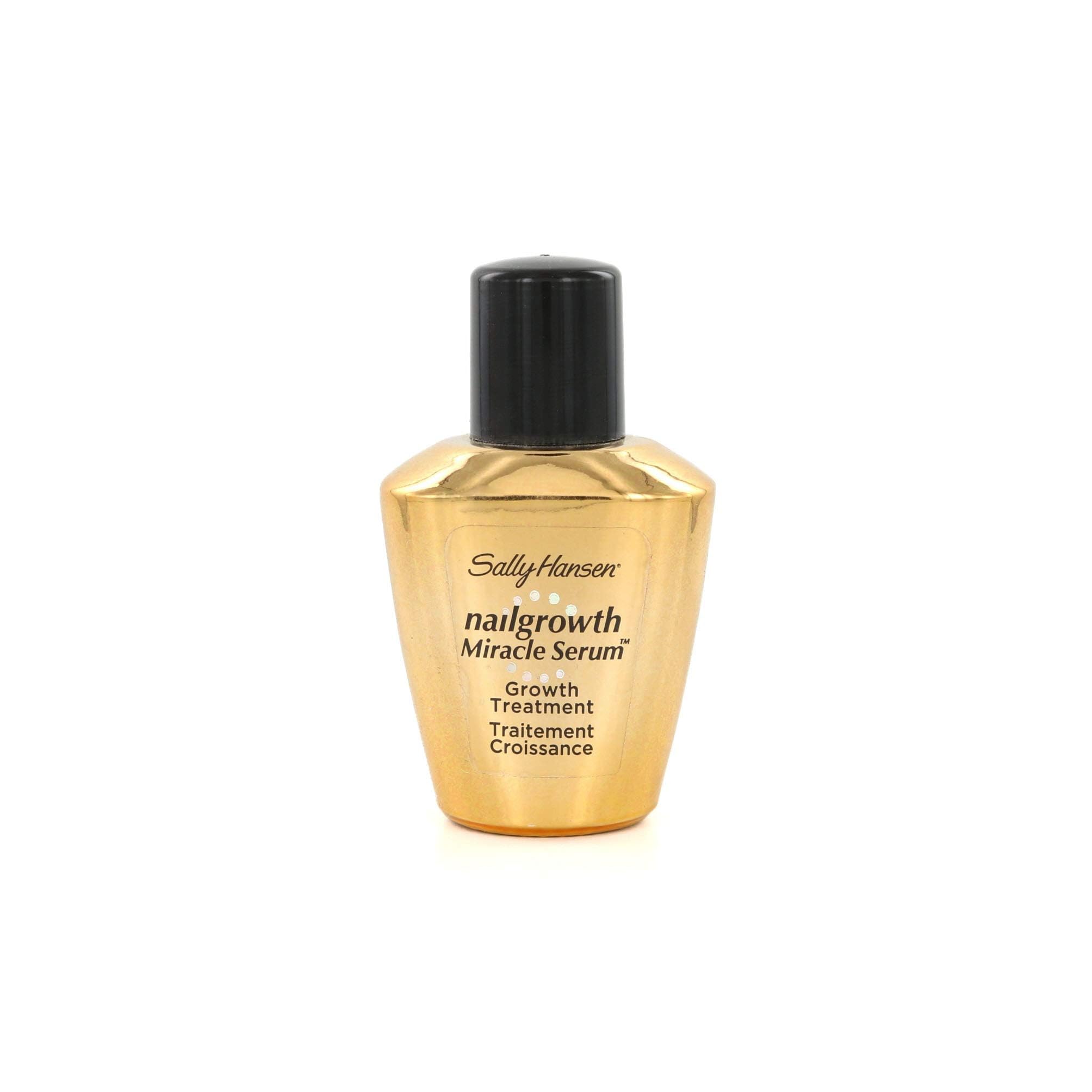 Sally Hansen front packaging showing clear nail serum and benefits