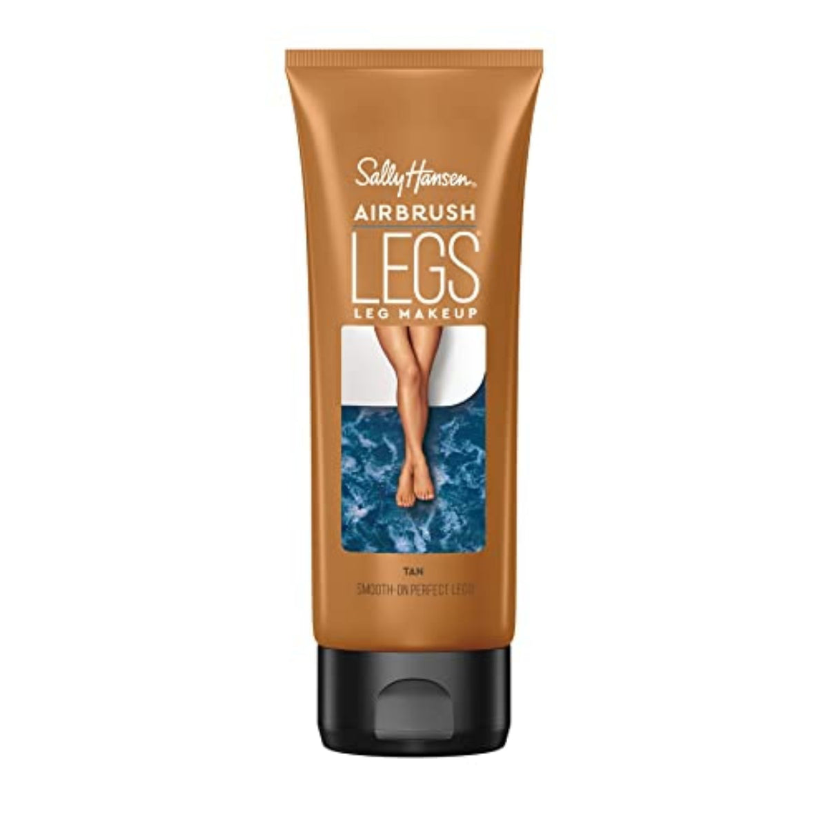 Sally Hansen front packaging showing natural tan finish and benefits