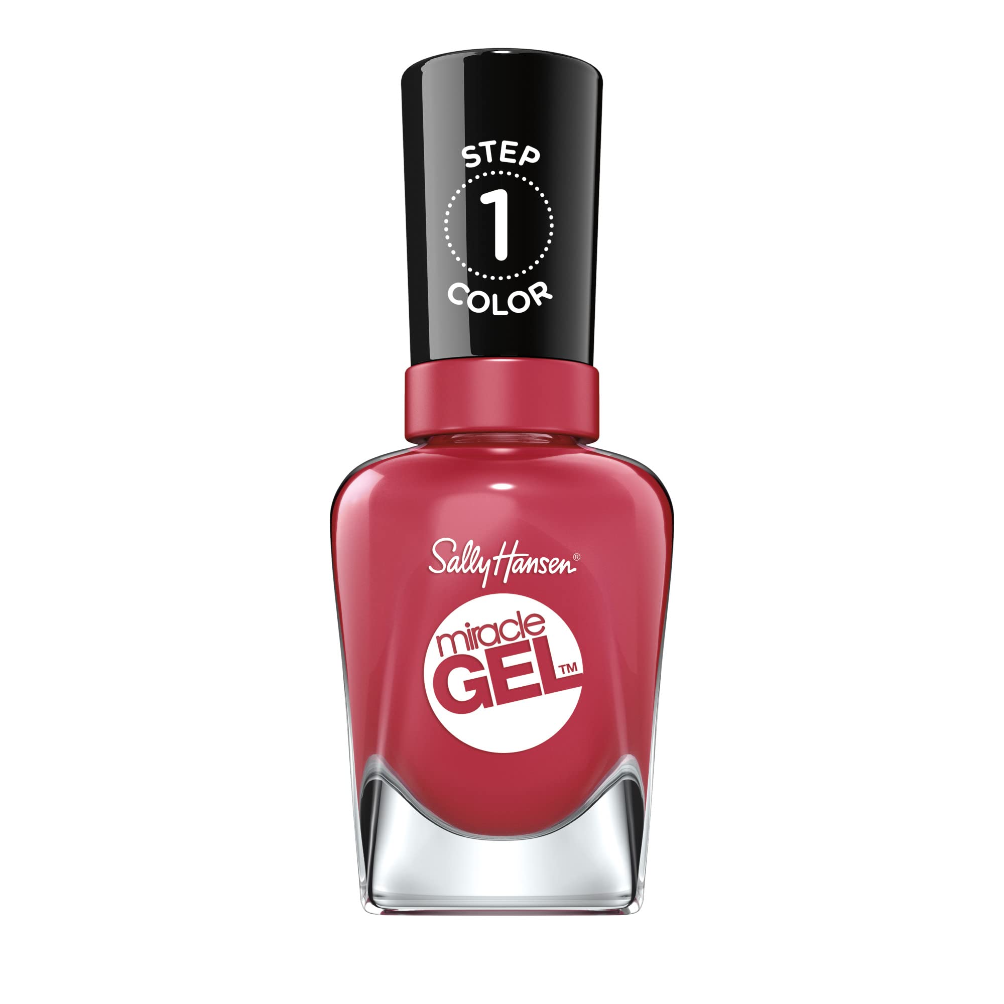sally hansen front packaging showing polish bottle and label for quick identification and trust