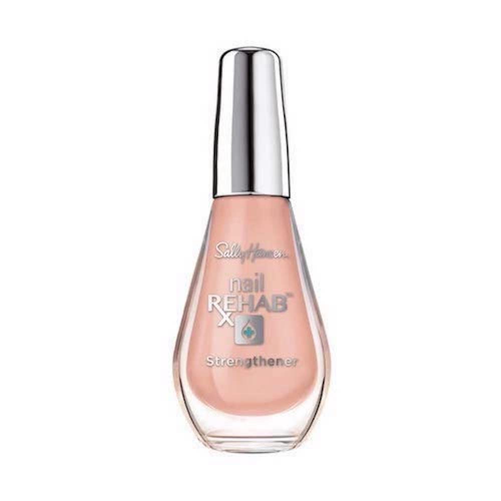 Sally Hansen front packaging showing clear bottle and label for protection
