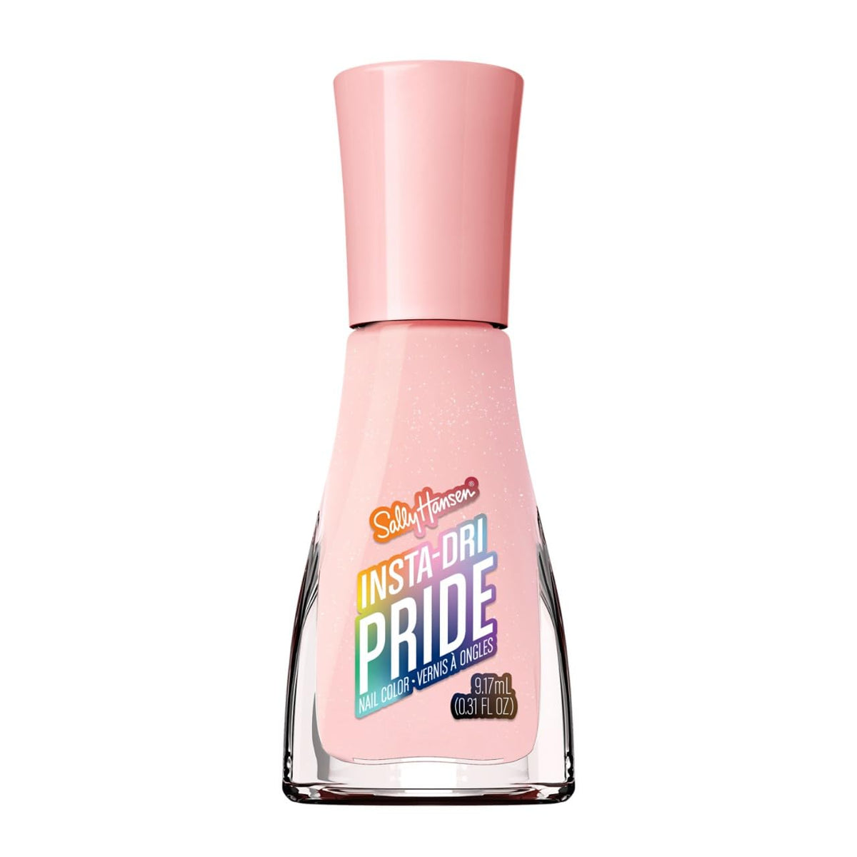 Sally Hansen front packaging showing shade 765 All Love and quick-dry benefit