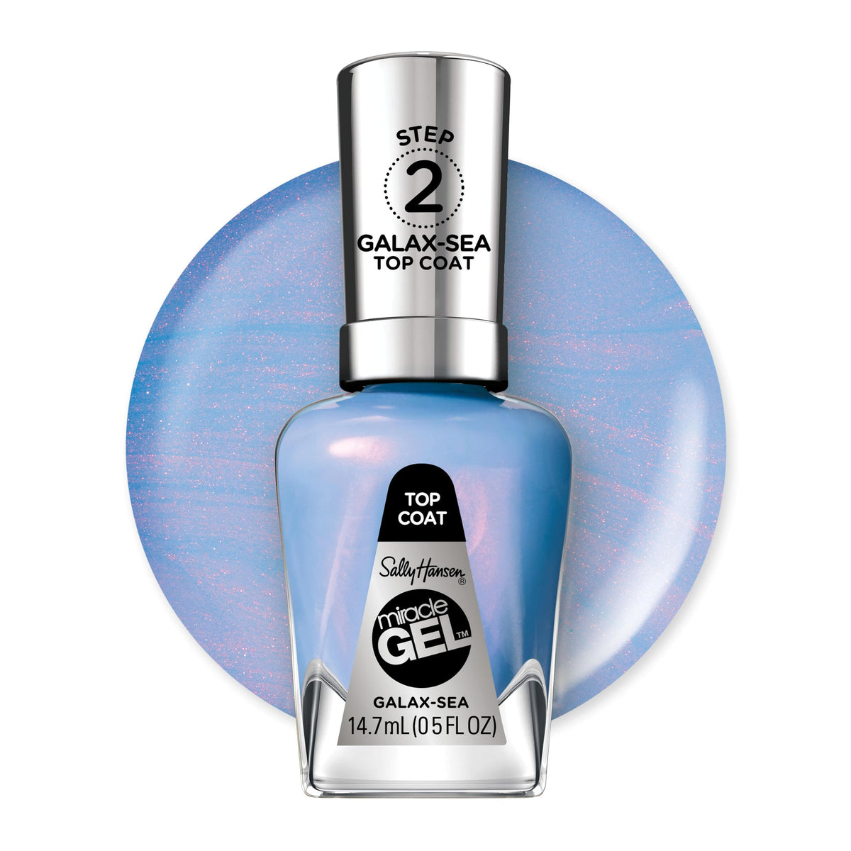 Sally Hansen front packaging showing bottle and label, professional at-home finish