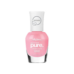 Sally Hansen Good. Kind. Pure front bottle showing bright mauve shade and clean formula benefit