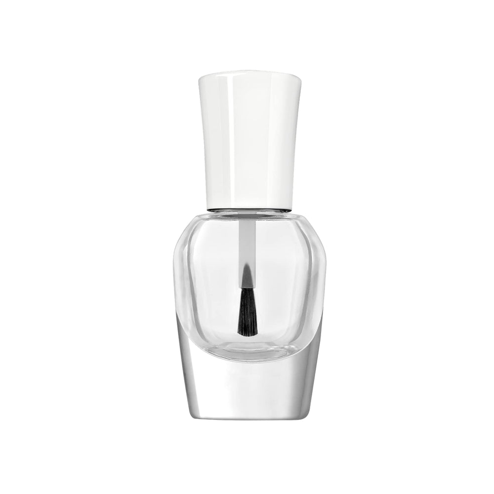 Sally Hansen top coat on bathroom vanity as lifestyle shot promoting daily use
