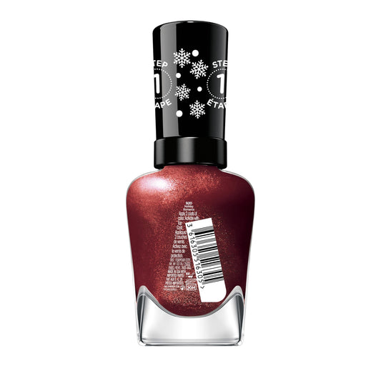 Sally Hansen Holiday Romance brush stroke displaying smooth application and even opacity