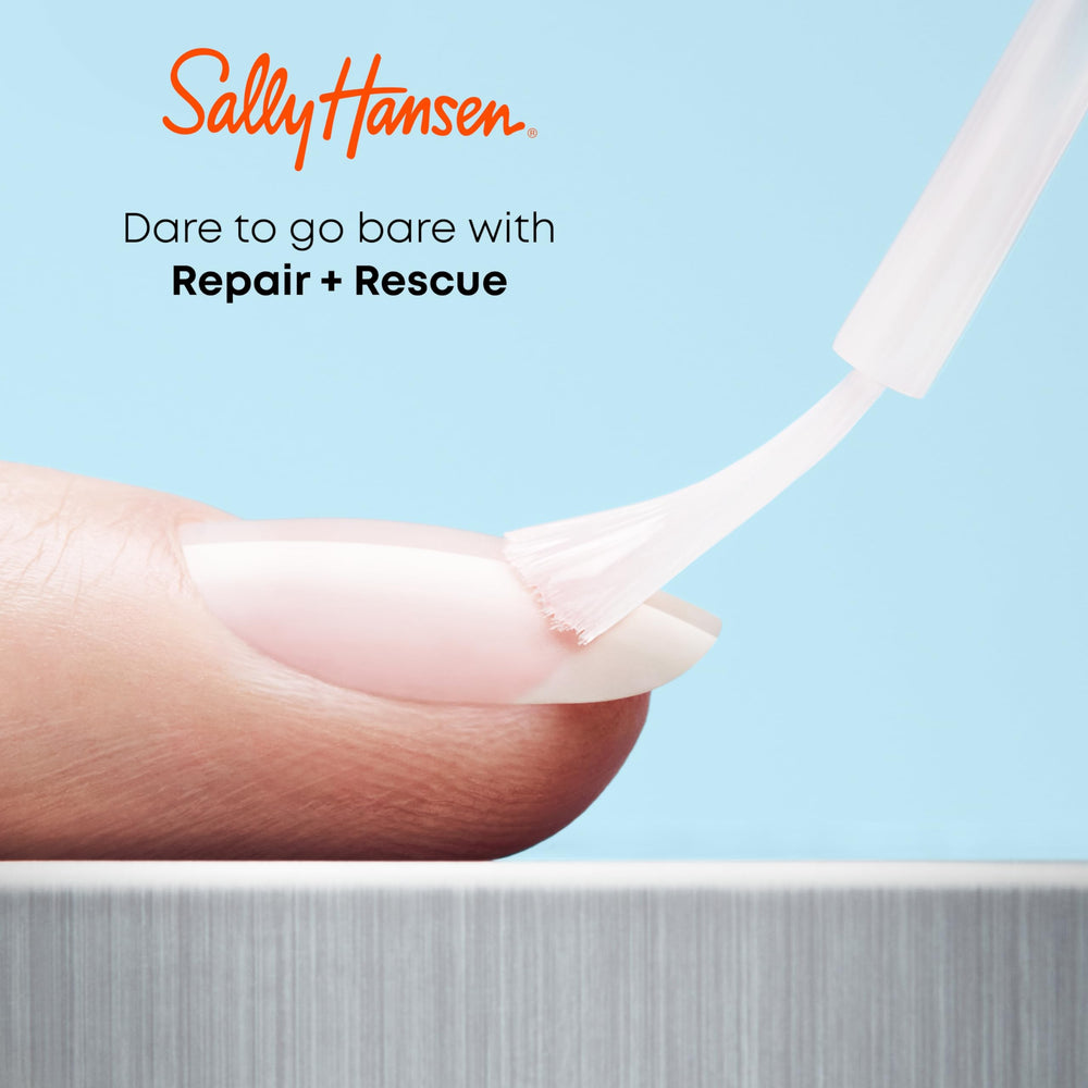 Sally Hansen hand applying treatment demonstrating easy use benefit