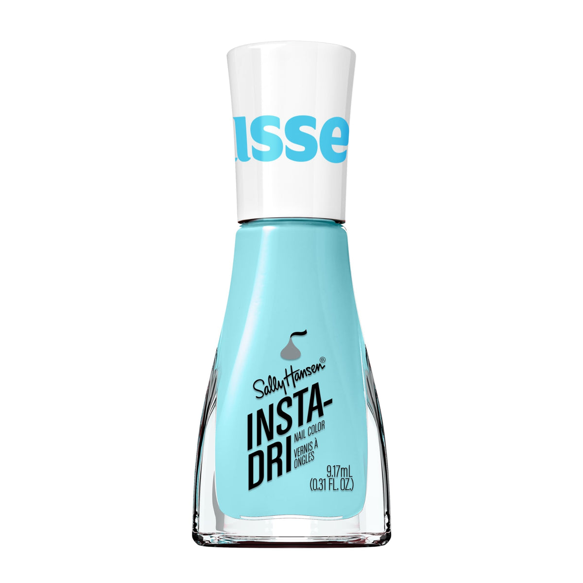Sally Hansen front bottle showing the Hershey's Kisses inspired shade and glossy finish