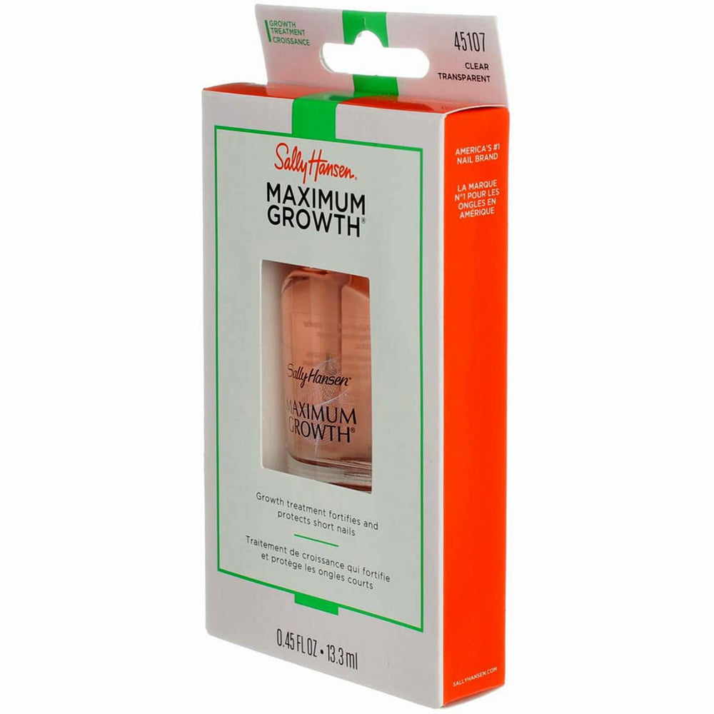 Sally Hansen label close-up showing product name and ingredient highlights for reassurance