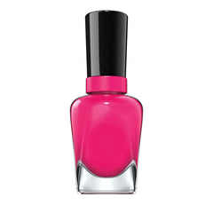 Sally Hansen lifestyle desk manicure with Tipsy Gypsy illustrating at-home salon-quality convenience