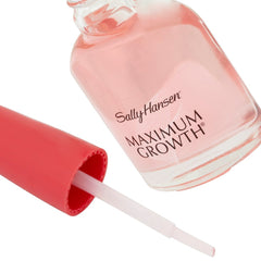 Sally Hansen clear polish texture showing smooth, non-streaky finish