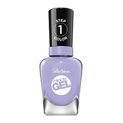 Sally Hansen bottle front view showing shade 601 Crying Out Cloud and salon finish benefit