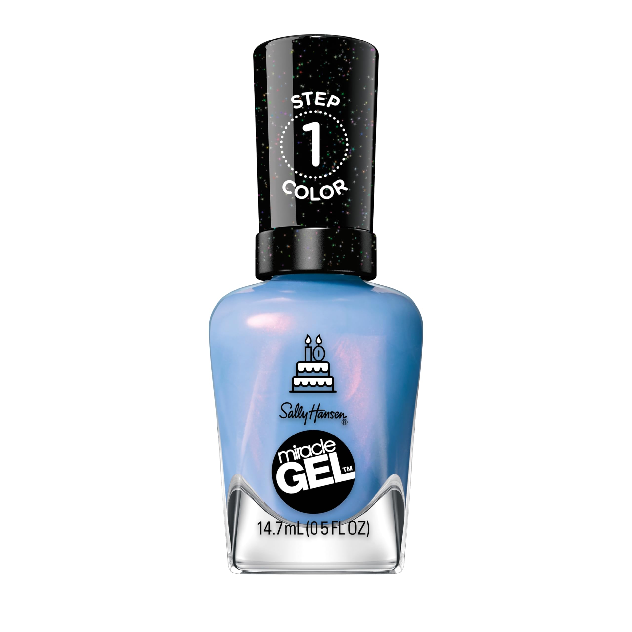 Sally Hansen bottle front packaging showing color and label benefits