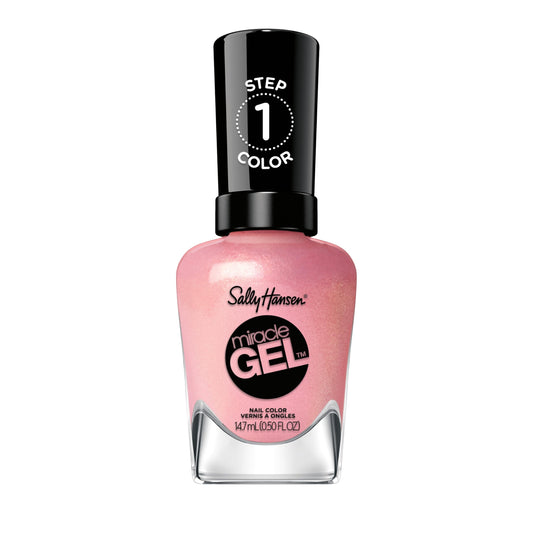 Sally Hansen bottle front view showing shade and branding for easy identification and confidence