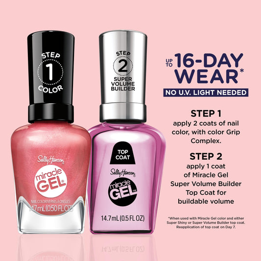 Sally Hansen brush stroke displaying smooth application advantage