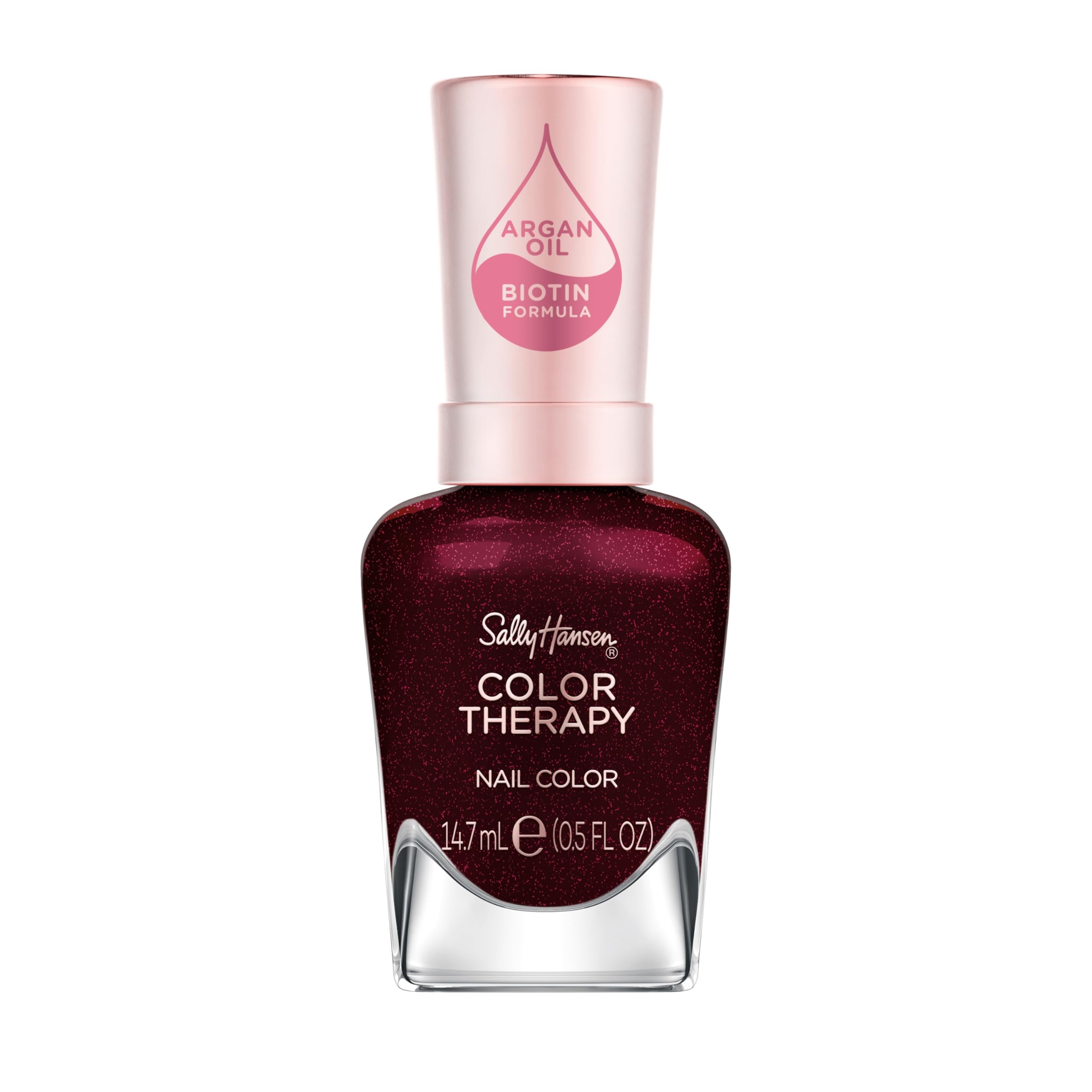 Sally Hansen front bottle showing shade and glossy finish for salon look