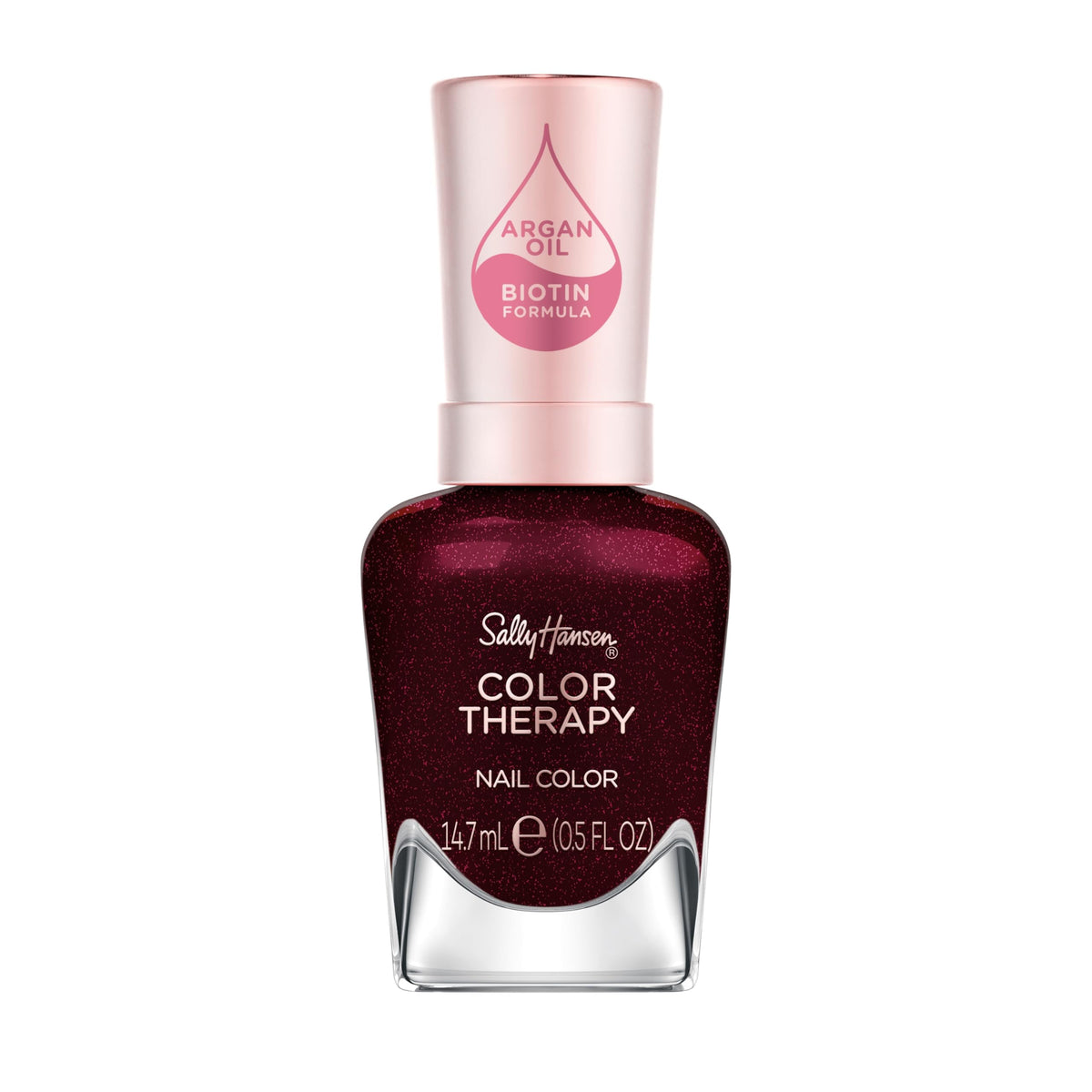 Sally Hansen front bottle showing shade and glossy finish for salon look