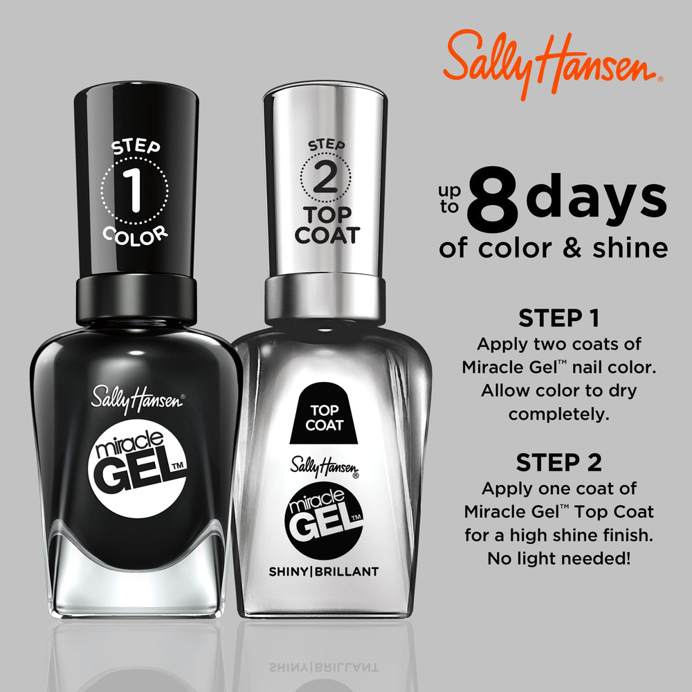 Sally Hansen brush and cap detail demonstrating smooth application benefit