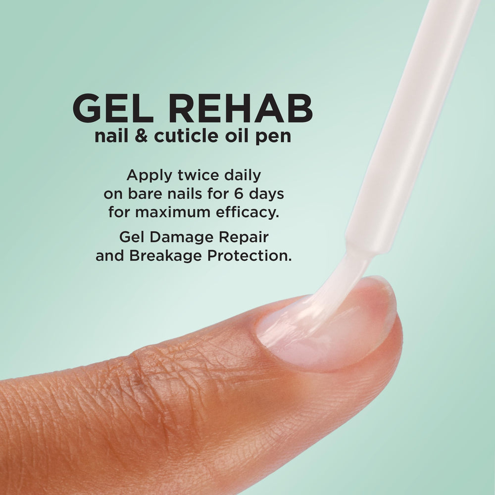 Sally Hansen pen tip close-up demonstrating precise, mess-free application