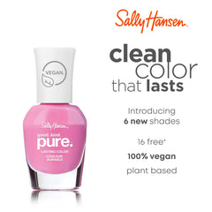 Sally Hansen polish texture detail highlighting creme, streak-free formula