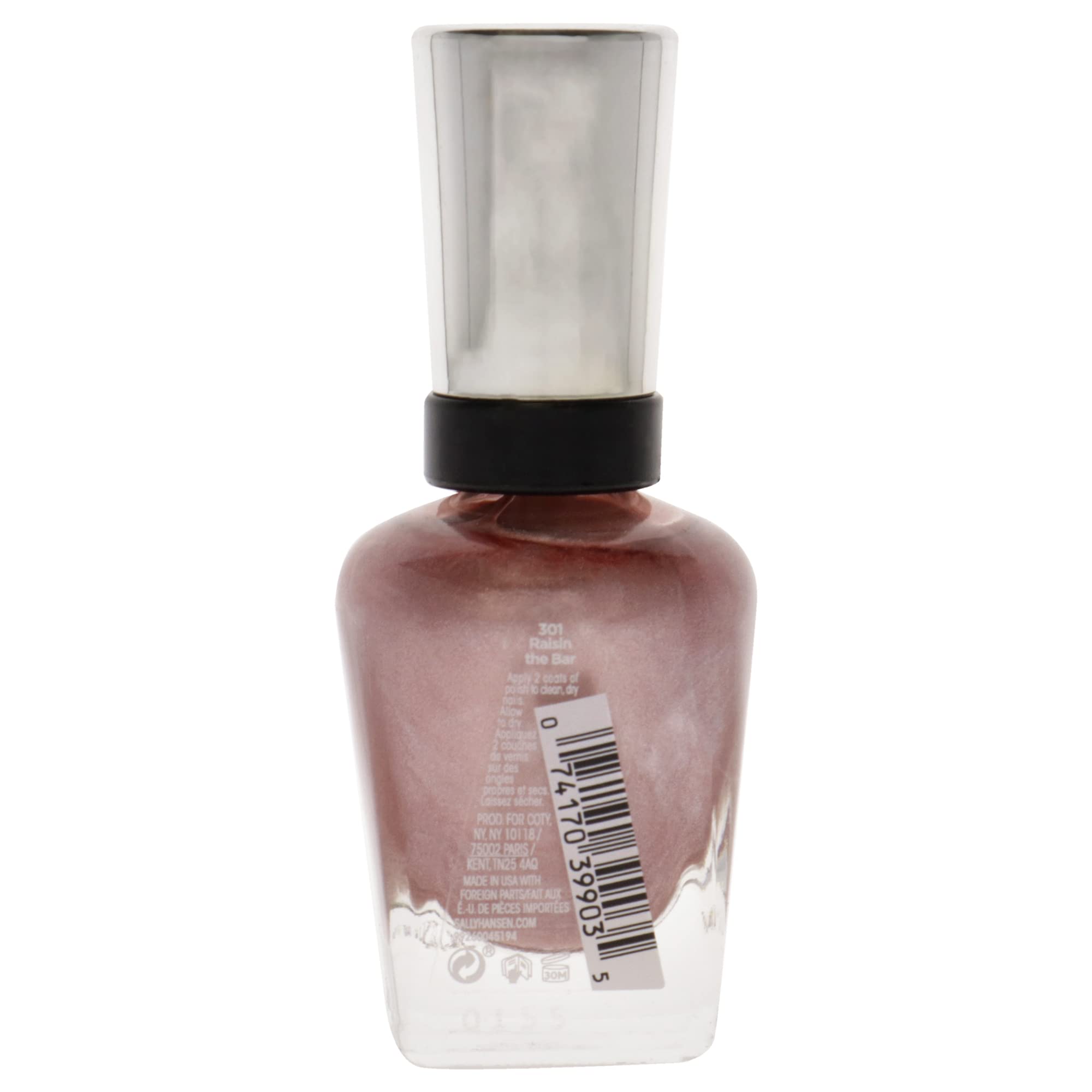 Sally Hansen precision brush close-up demonstrating even application benefit