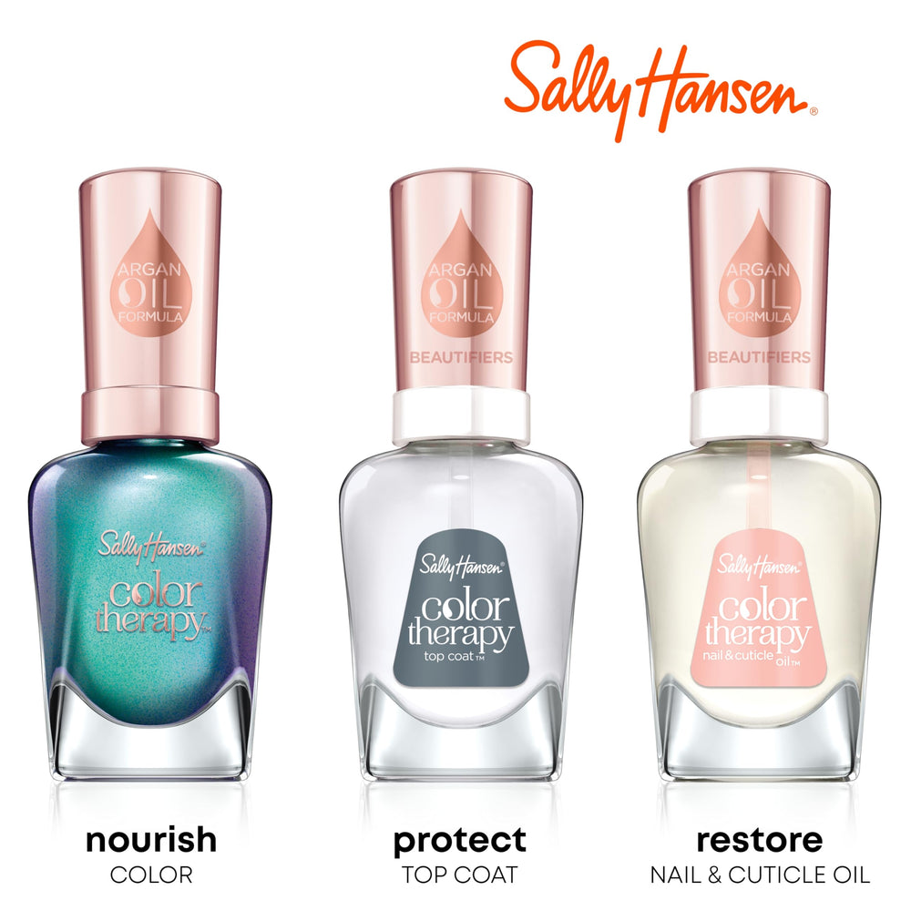 Lifestyle image of painted nails holding a handbag, Sally Hansen polish elevating outfit polish