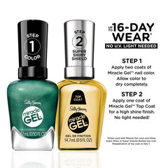 Sally Hansen Rocket Fuel brush stroke showing smooth application benefit