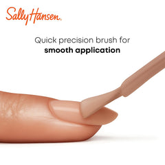 Sally Hansen Saddle Up with Miracle Gel Top Coat showing glossy protection