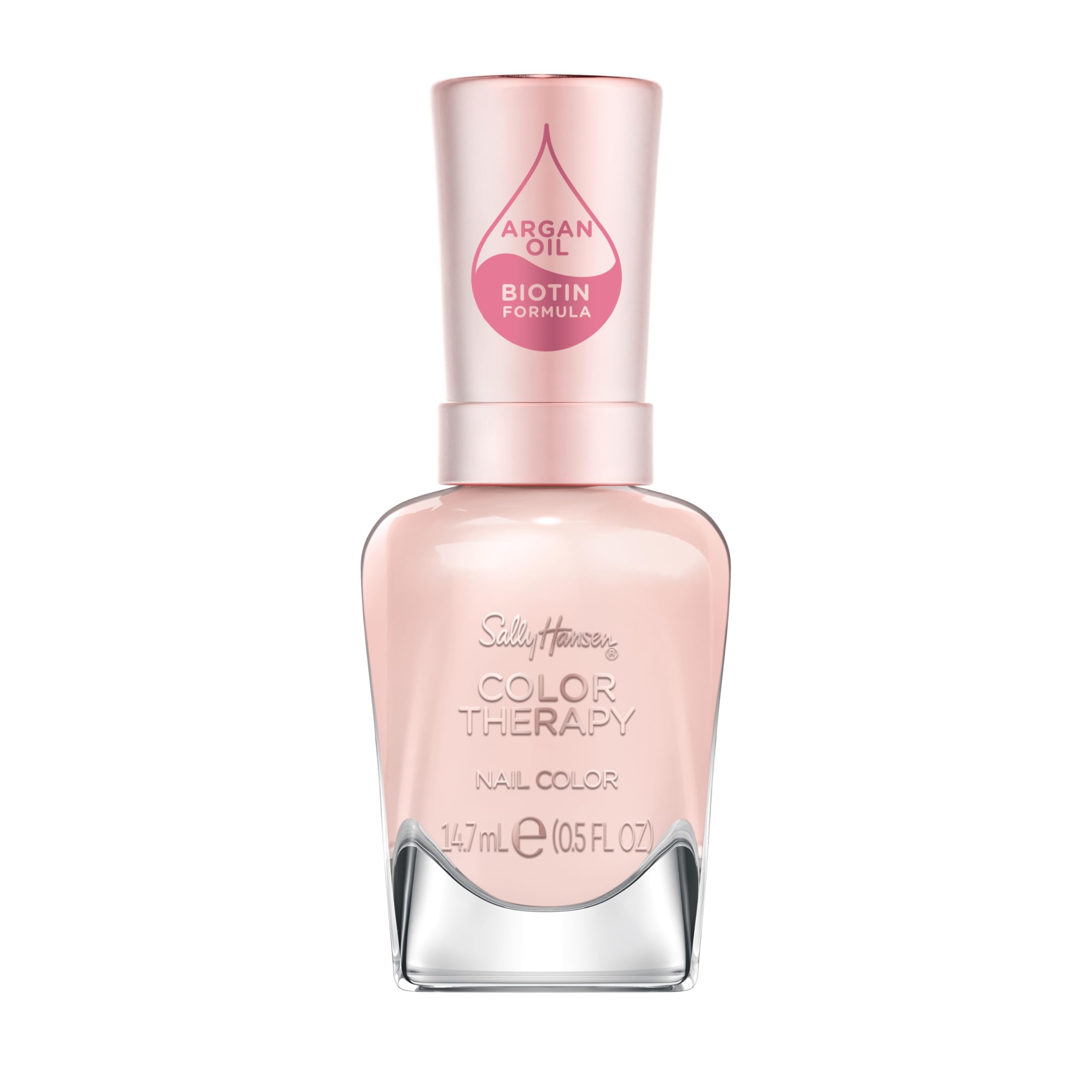 Sally Hansen Savasan-ahhh front bottle showing glossy finish benefit