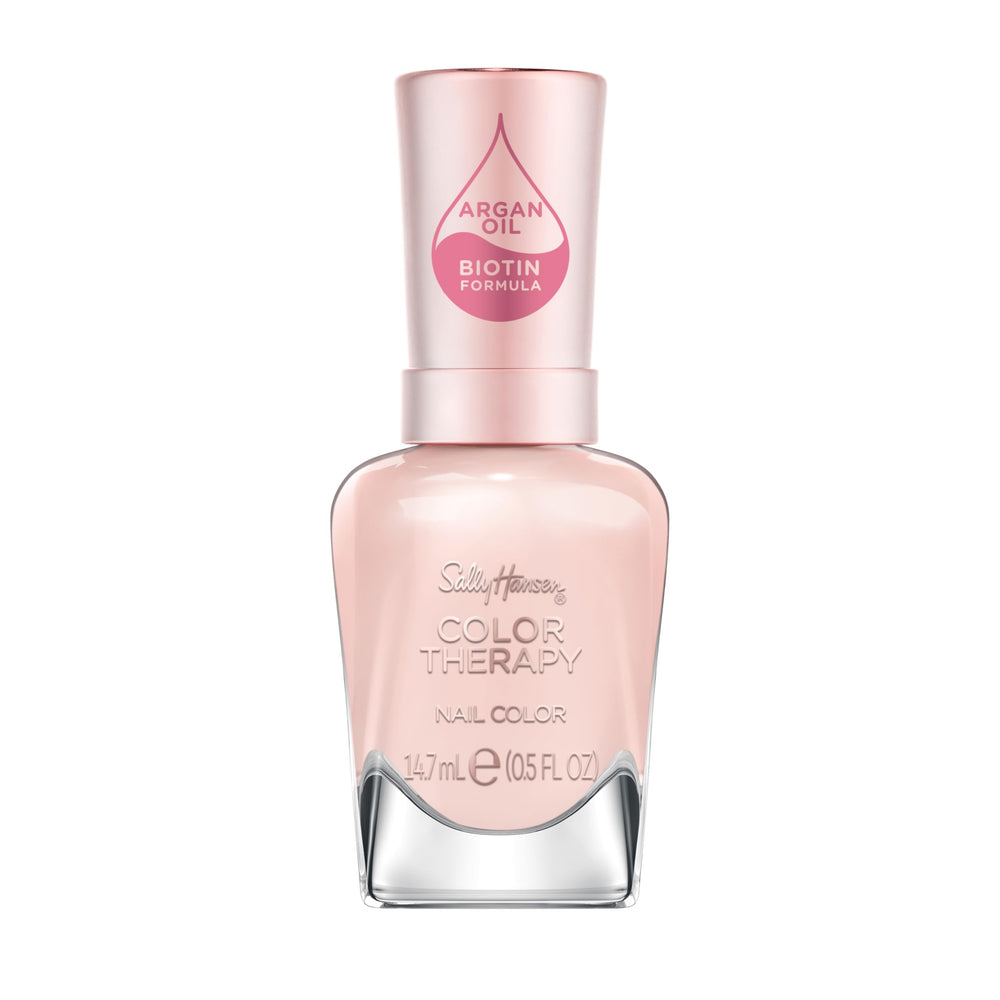 Sally Hansen Savasan-ahhh front bottle showing glossy finish benefit