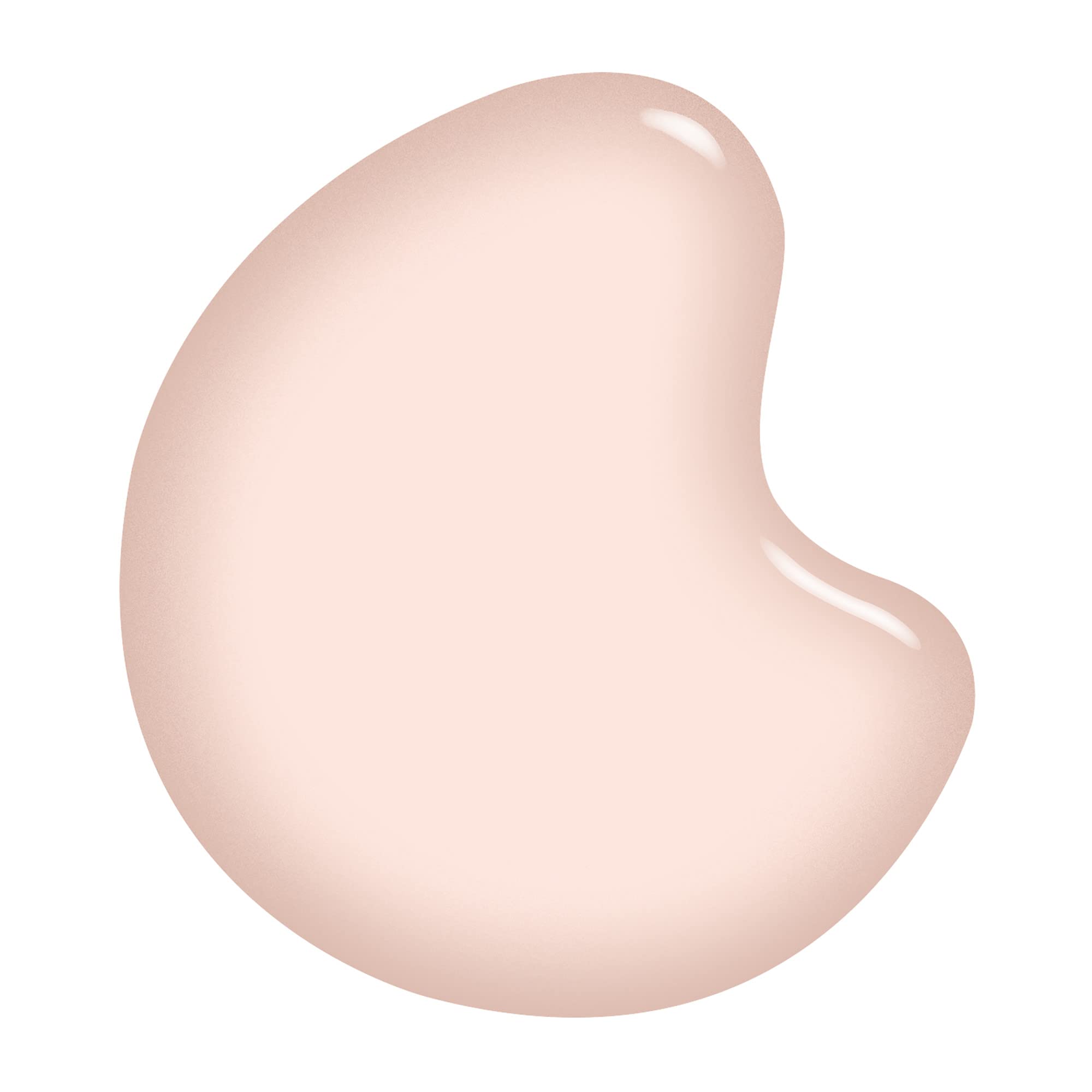 Sally Hansen brush stroke of Sheer Happiness showing smooth coverage