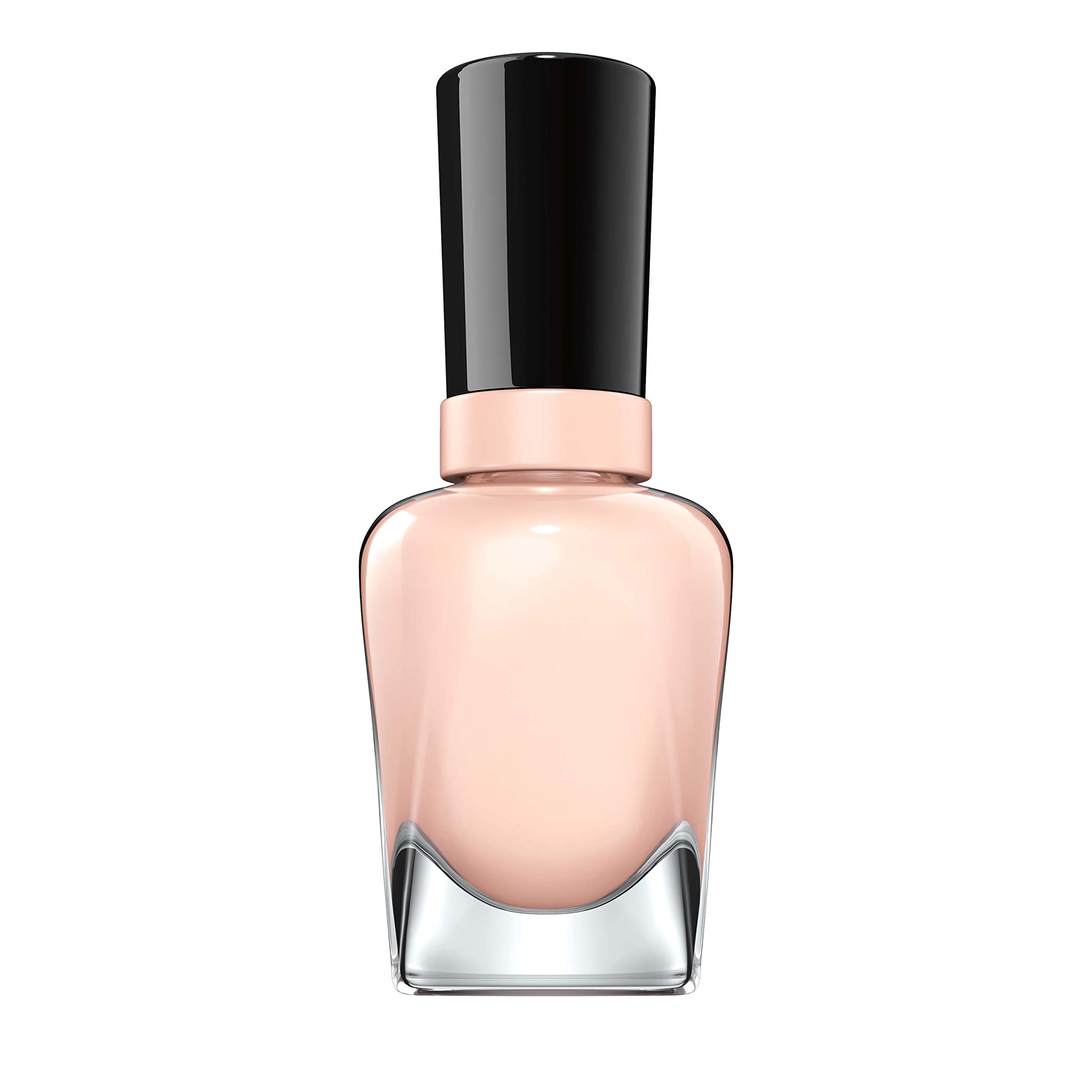 Sally Hansen on desk with manicure tools showing easy at-home use