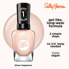 Sally Hansen top coat application sealing color for long-lasting shine