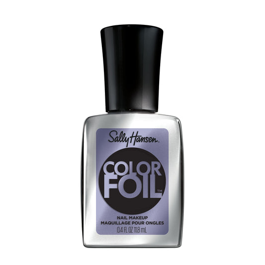Sally Hansen Sky-fi front bottle showing metallic chrome color and glossy finish