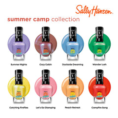 Sally Hansen brush close-up demonstrating smooth application and streak-free benefit