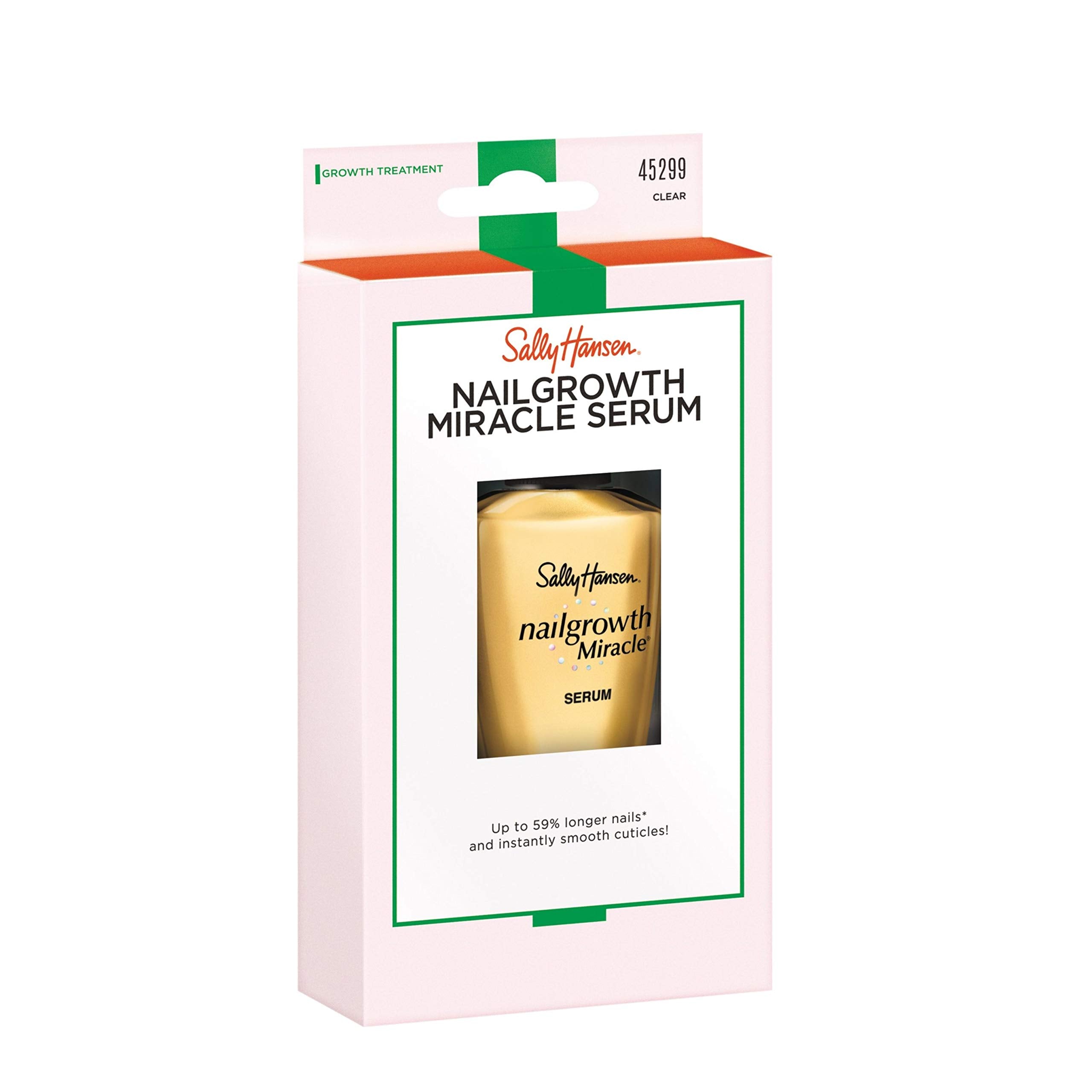Sally Hansen serum texture close-up drop highlighting smooth absorption