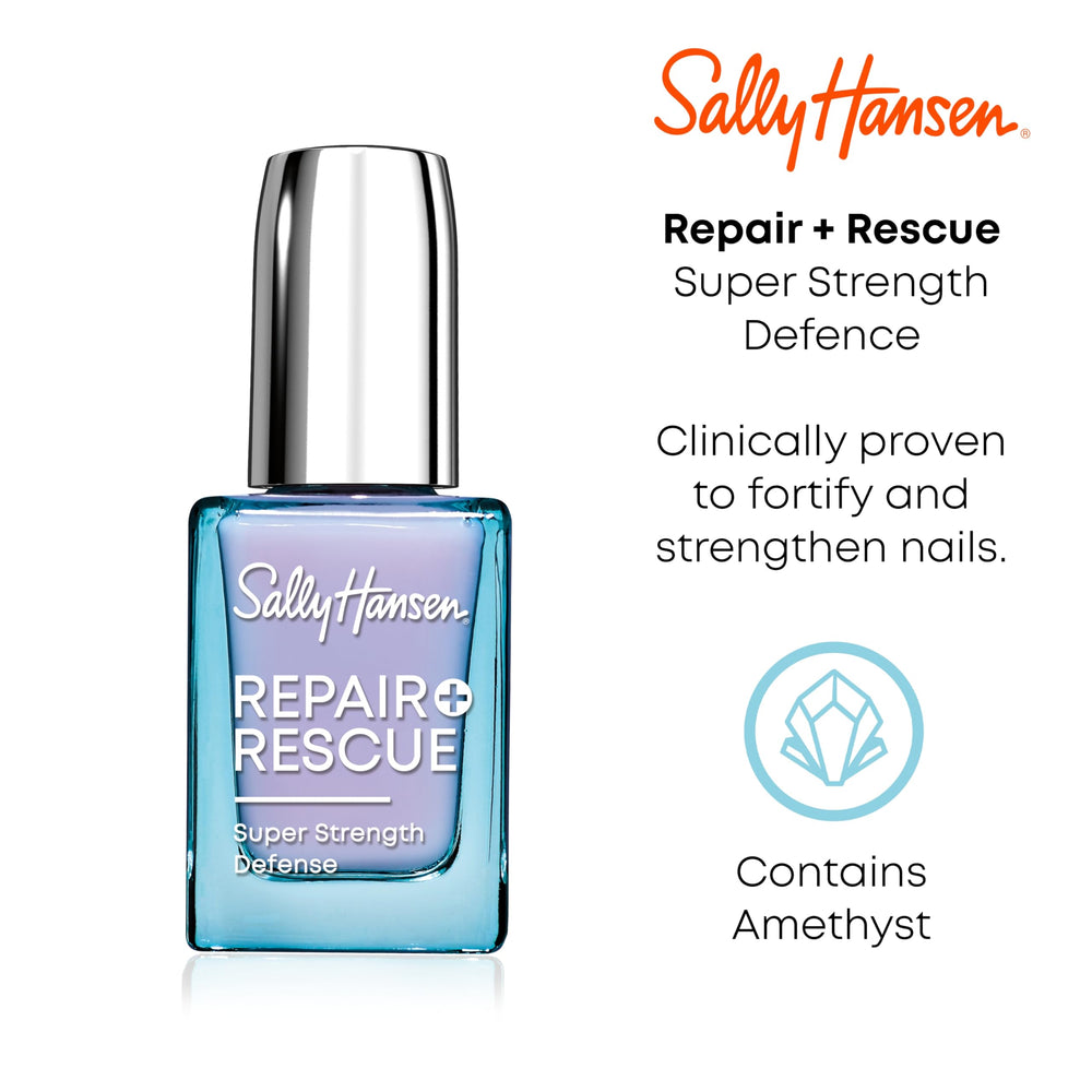 Sally Hansen close-up texture of formula showing smooth finish benefit