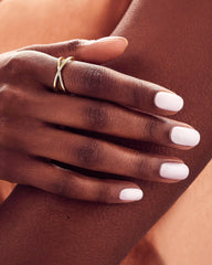 Sally Hansen on a vanity in a manicure setting showing polished result benefit
