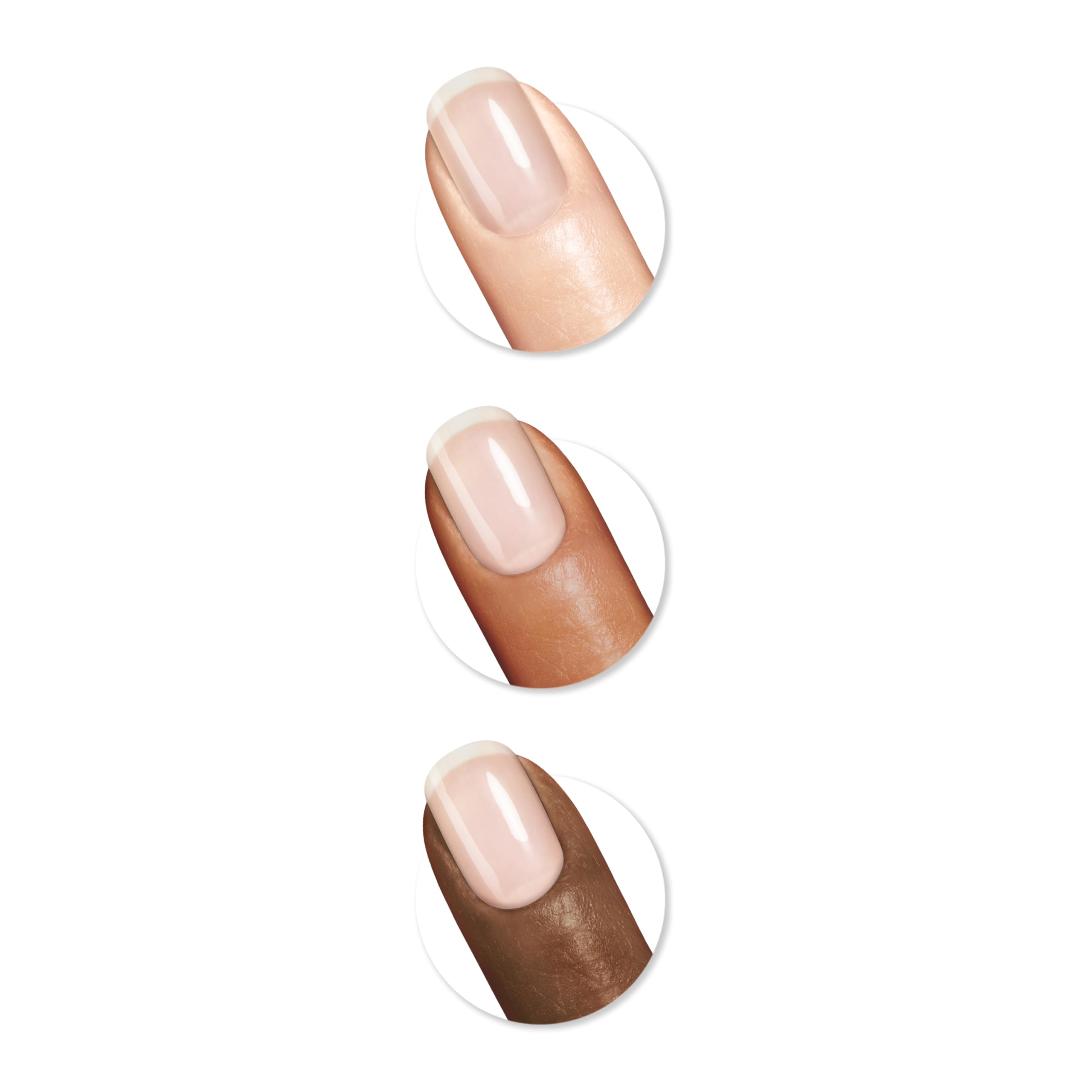 Sally Hansen with argan oil swirl highlighting nourishing ingredient benefit