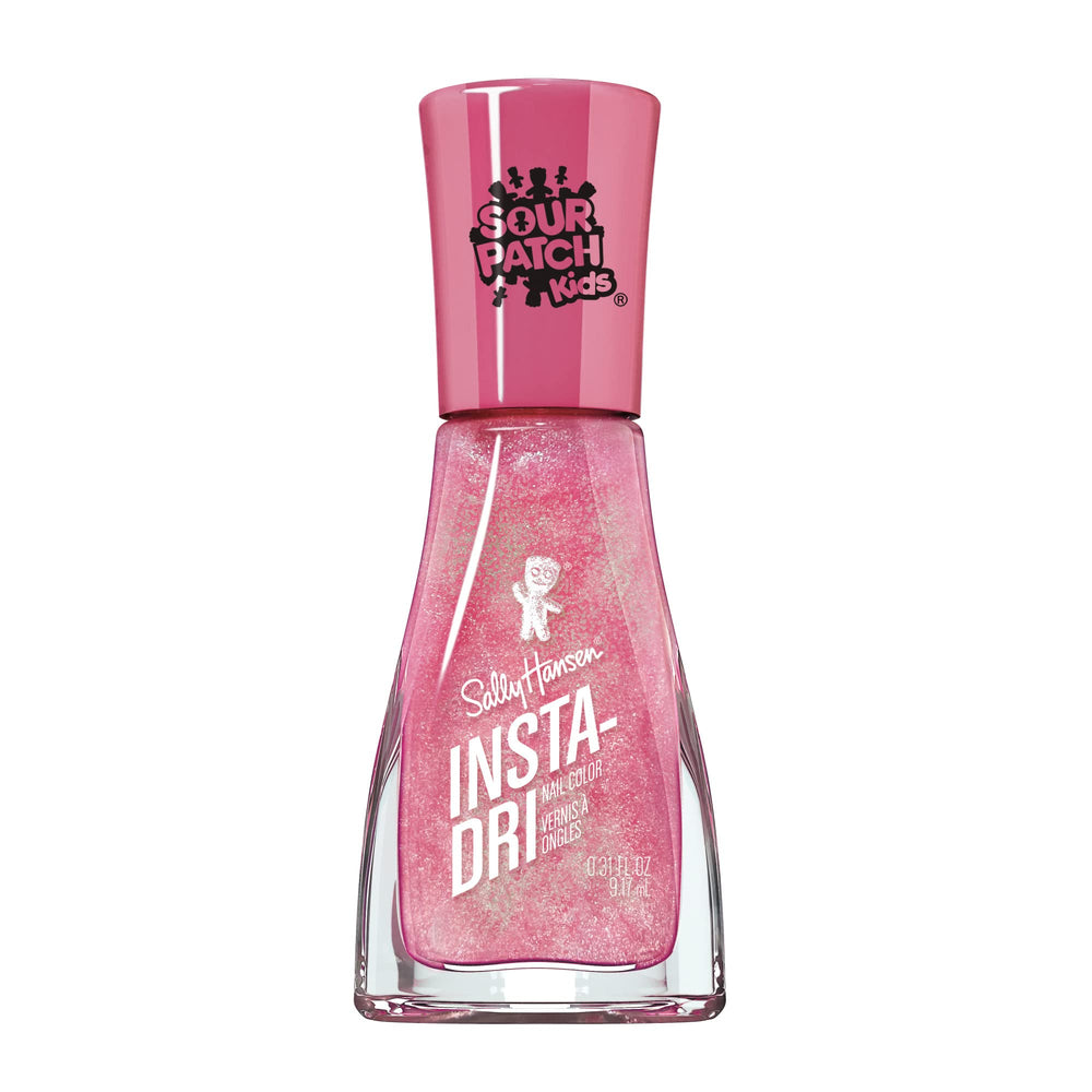 Sally Hansen Tropink front bottle showing SOUR PATCH KIDS artwork and vibrancy