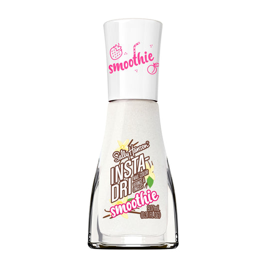 Sally Hansen bottle front view showing Vanilla Bean Vibe color and label benefit fast-dry
