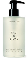 Salt & Stone front bottle showing label and product size, highlights clean formula