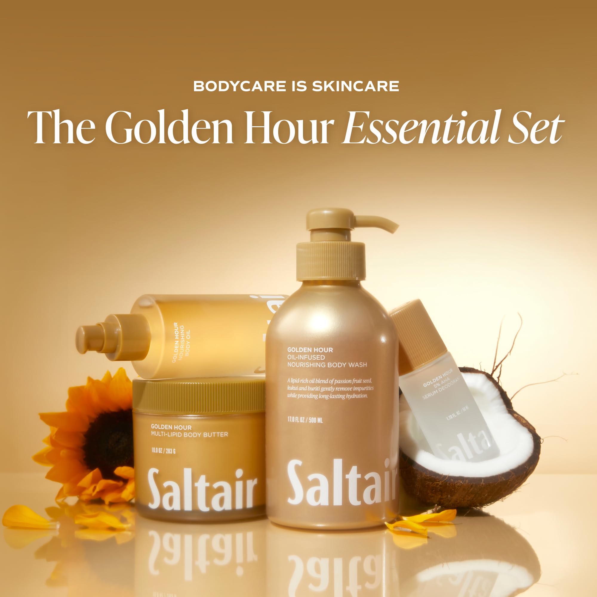 Side view of Saltair paired bottles highlighting value and backup supply benefit