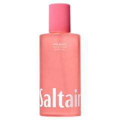 Saltair front bottle showing Pink Beach design and easy-pour benefit