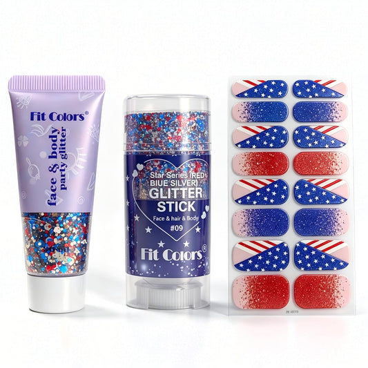 sam sugar front packaging showing red white blue flag kit benefits