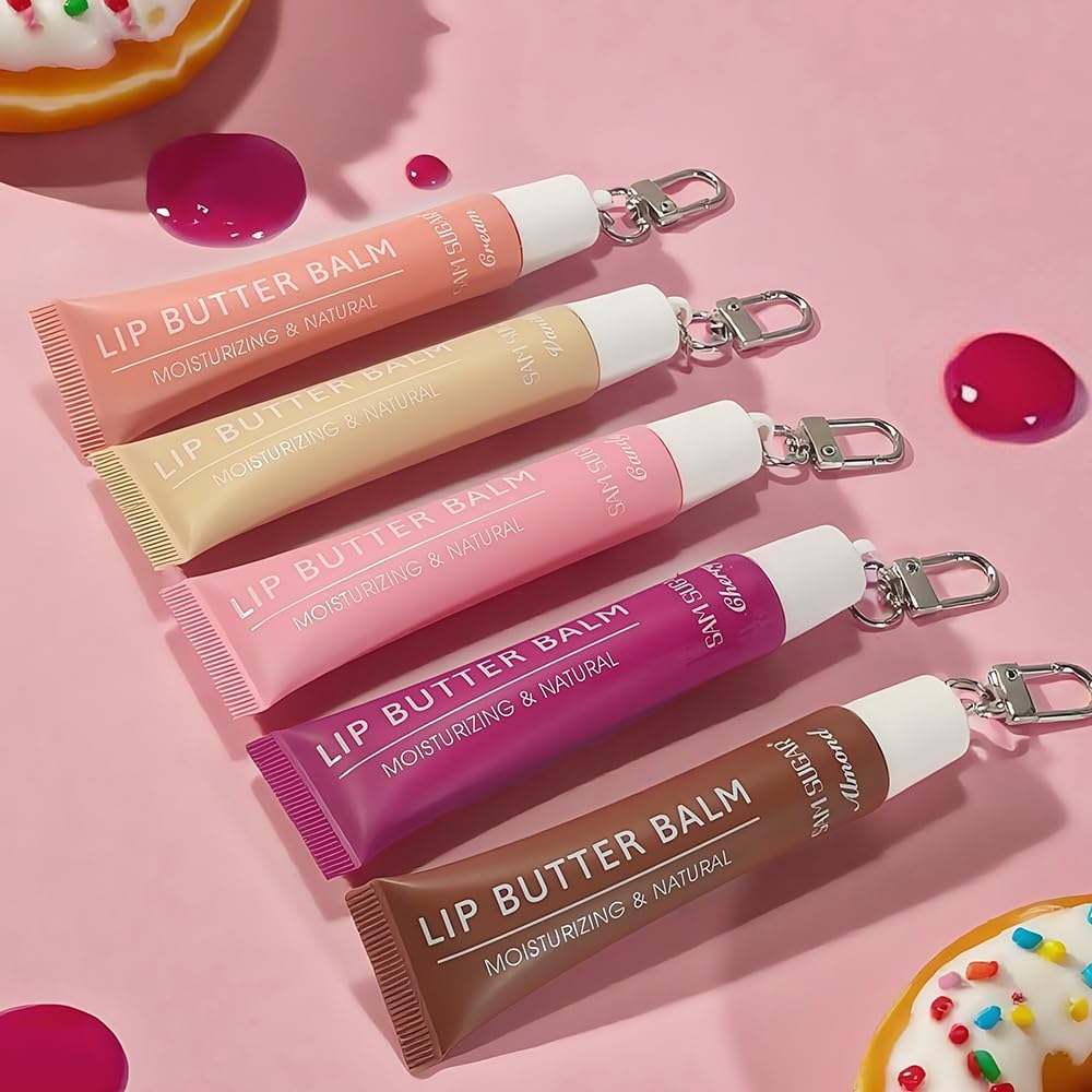 sam sugar texture close-up revealing smooth non-sticky balm and glossy finish