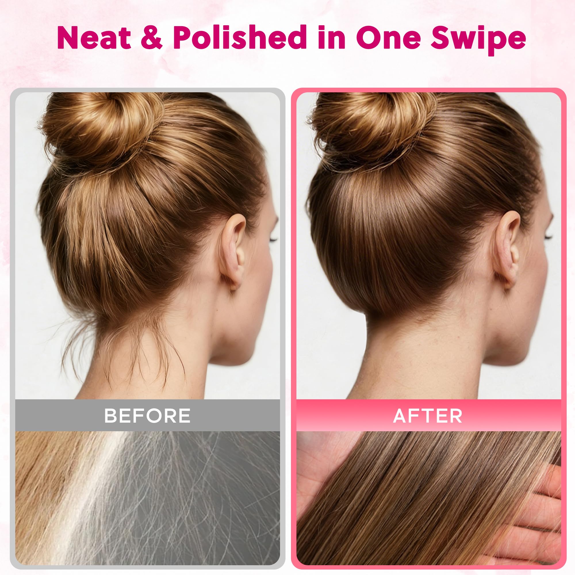 Samnyte stick in hand illustrating compact size and easy on-the-go touch-ups